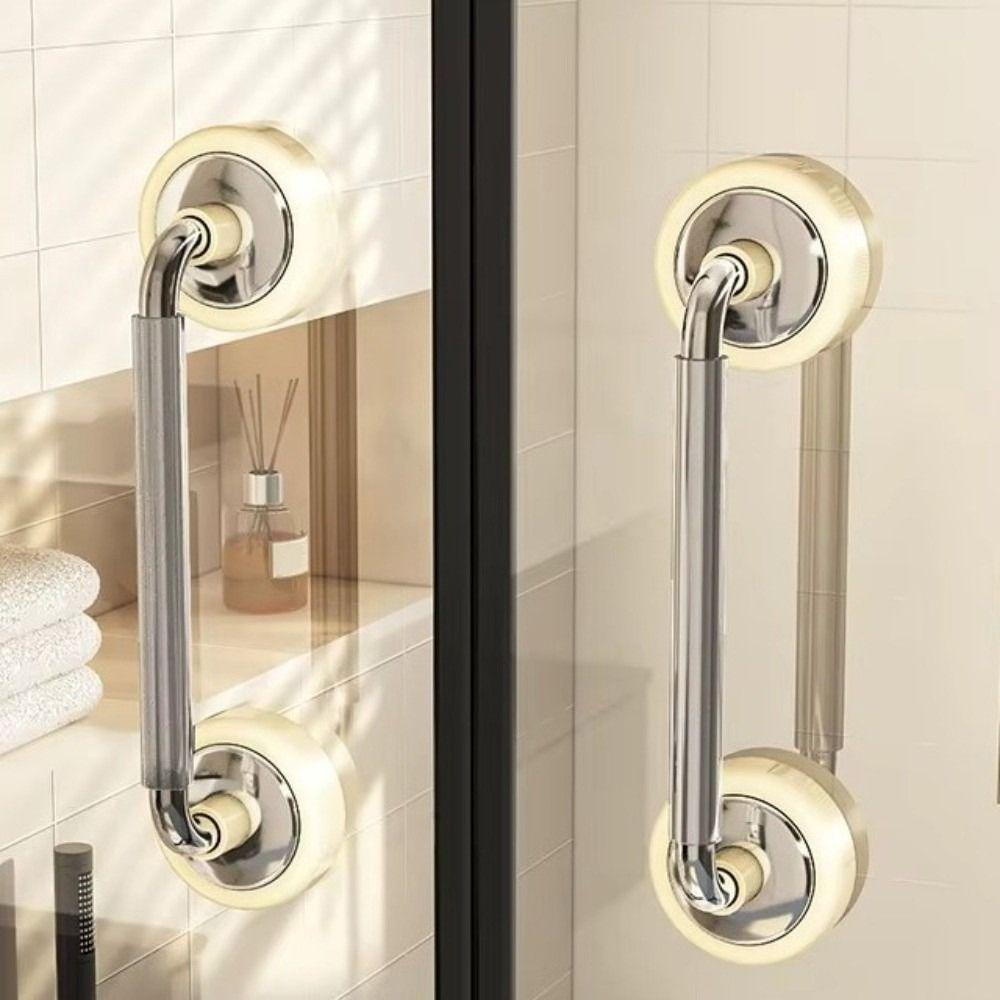 Removable Suction Cup Door Handle Waterproof Safety Grip Sliding Door Handle Anti-slip Powerful Vacuum Glass Door Handrail