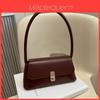 Vintage Style Khaki Messenger Bag For Women 2024 Chic Minimalist Commuter Handbag