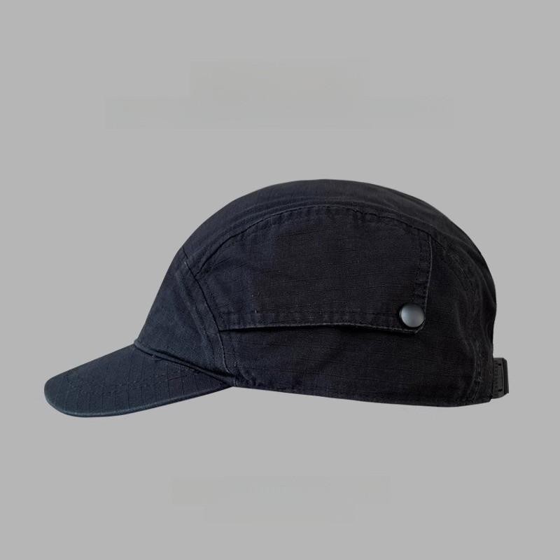 Vintage Cotton Mesh Cap With Embroidered Design For Casual Outdoor Wear