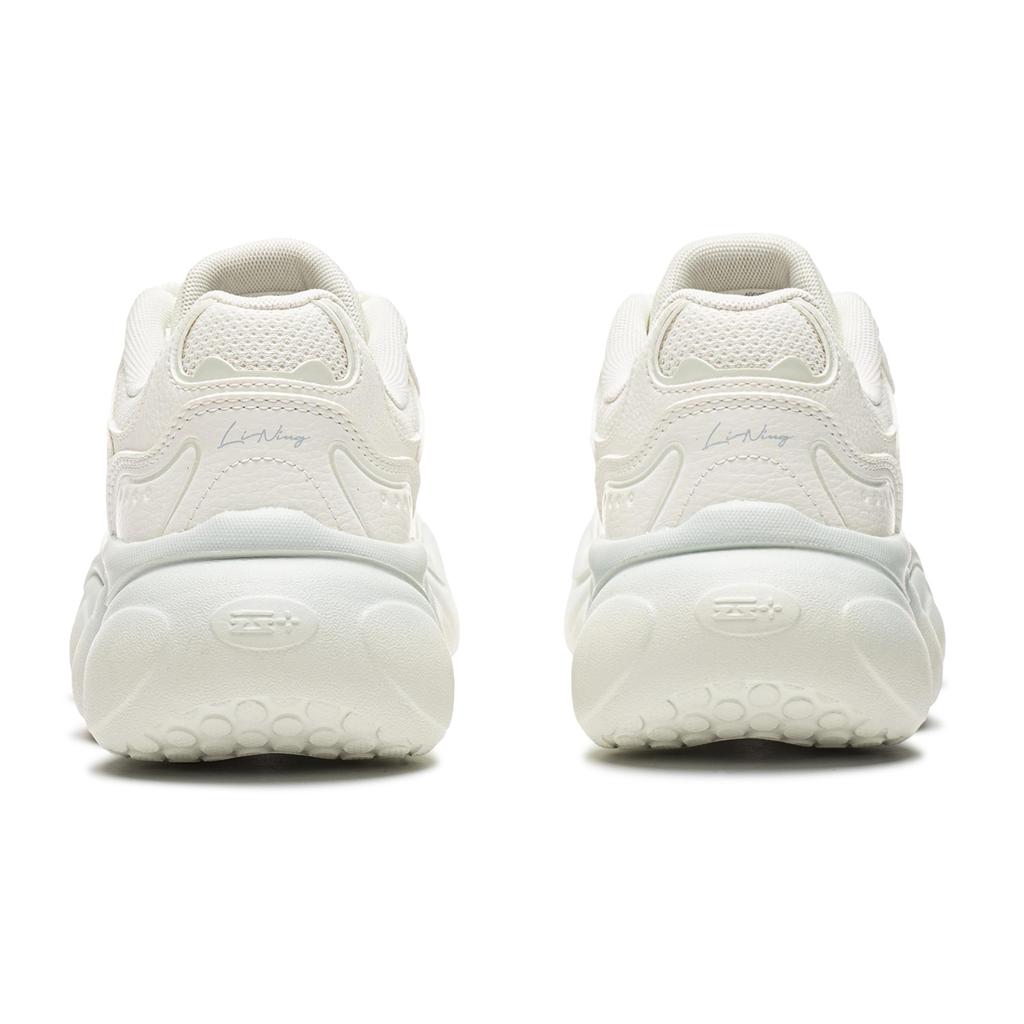 Sneakers Li-Ning Cloud Casual Shoes Women's Low-top Coconut Milk White