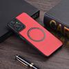 For Motorola Moto G 5G (2024) Case Anti-Drop PU Leather+TPU Cover Compatible with MagSafe