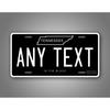 Personalized Tennessee Black Custom Metal Sign Retro Home Wall Decor