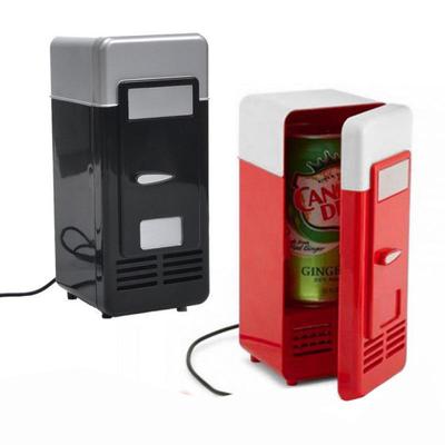 Mini USB Car Fridge: Hot & Cold Portable Cooler for Fishing, Desktop, and Car – Great Gift!