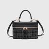ZR Cross-border New Retro One-shoulder Cross-body Bag Style Woolen Box Portable Cosmetic Square
