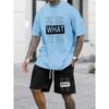 Fashion Printed Sports Suit Men's Casual Loose Sport Wear Men’s