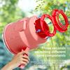 2025 Neue Luftkanone Seifenblasenmaschine Outdoor Spaß Geburtstagsgeschenk für Jungen