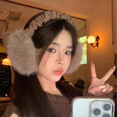 Women's Warm Cycling Plush Earmuffs