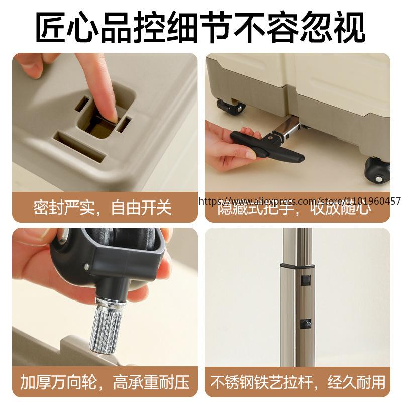 Large Capacity Kids Toy Storage Box Baby-Specific Plastic Organizer for Home Also Holds Books Baby Items