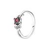 2025 Zircon Inlaid Princess Ring Series Women's Party Jewelry 925 Silver Ring