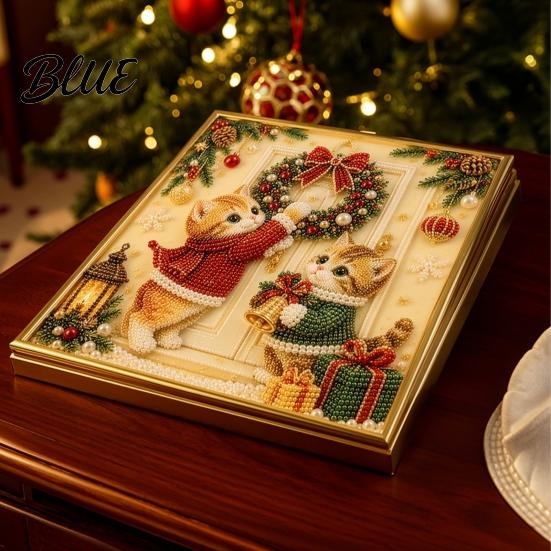 Craft Kits for Art DIY Pearl Painting Cat Faux Teens Xmas Kit Festive Christmas Decorative