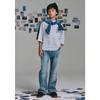 Bluetail Sky Blue STripe T shirT azg1Ts01sb