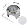 Bicycle Handlebar Clock - Waterproof Clock and Thermometer, Bike Clock