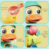 Douyin-Style Spinning Duck Bath Toy: Fun Rotating Water Wheel for Kids