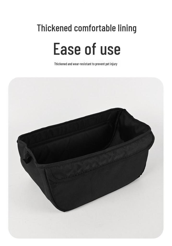 Extra Large Dog Carrier Rear Bike Basket for Single Pet
