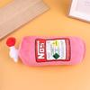 NOS Bottle Style Car Neck Pillow Soft Plush Headrest Neck Support Cushion Creative Auto Seat Decor Accessories