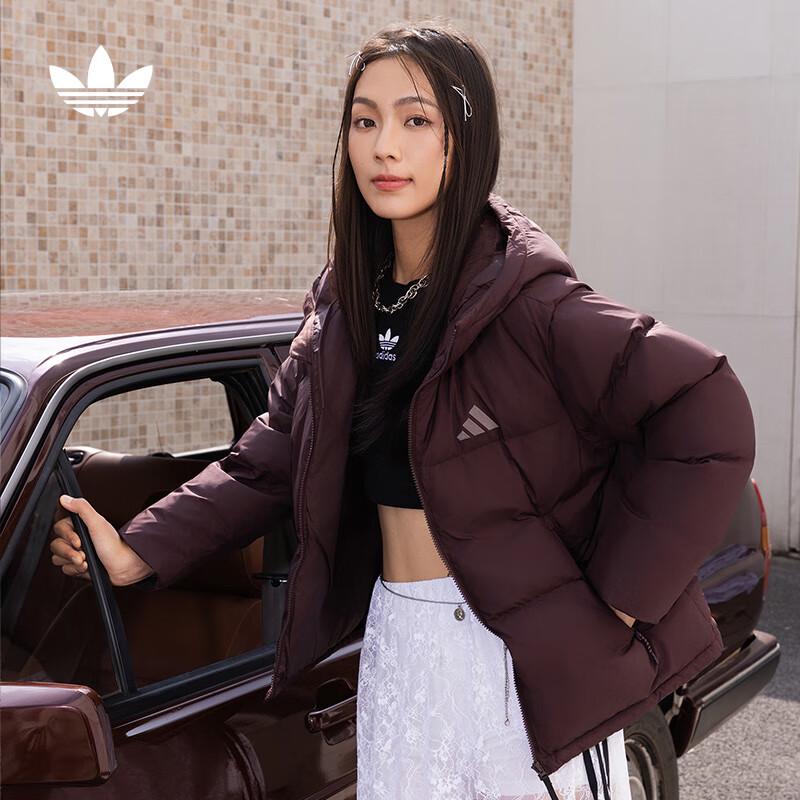 Adidas Women s KC5948 Hooded Down Jacket A/XL