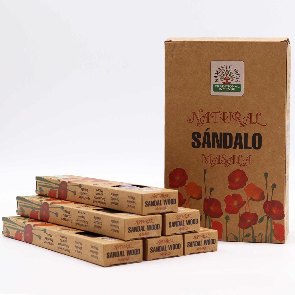 6x Sandalwood Incense Sticks Masala – 11 Sticks