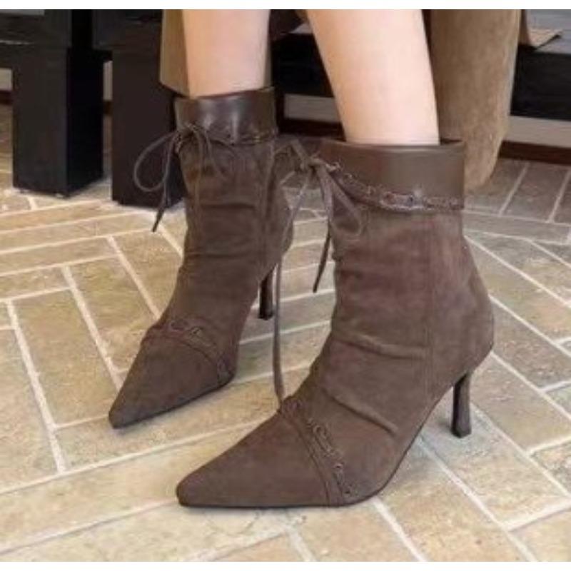 

Fashion New Style Modern Boots Patent Leather Designer Brand Luxury Winter Ankel Boots Bow Wedding Party Dress Gladiator Women Shoes 42