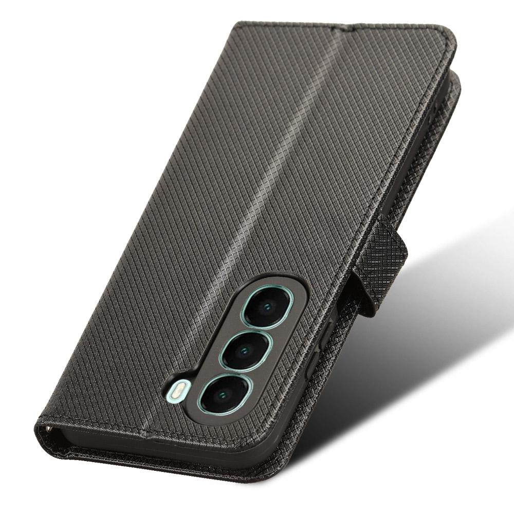 For itel A95 5G Leather Wallet Case with Strap Diamond Texture Phone Cover