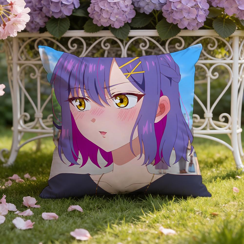 M-Mikadono Sanshimai wa Angai, Choroi Cushion Cover Home & Car Dual-Scene Pillow Cover: Reversible for Premium Comfort