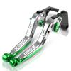 Motorcycle CNC Adjustable Extendable Foldable Brake Clutch Levers Handle Brakes Z900 For Kawasaki Z900 2017