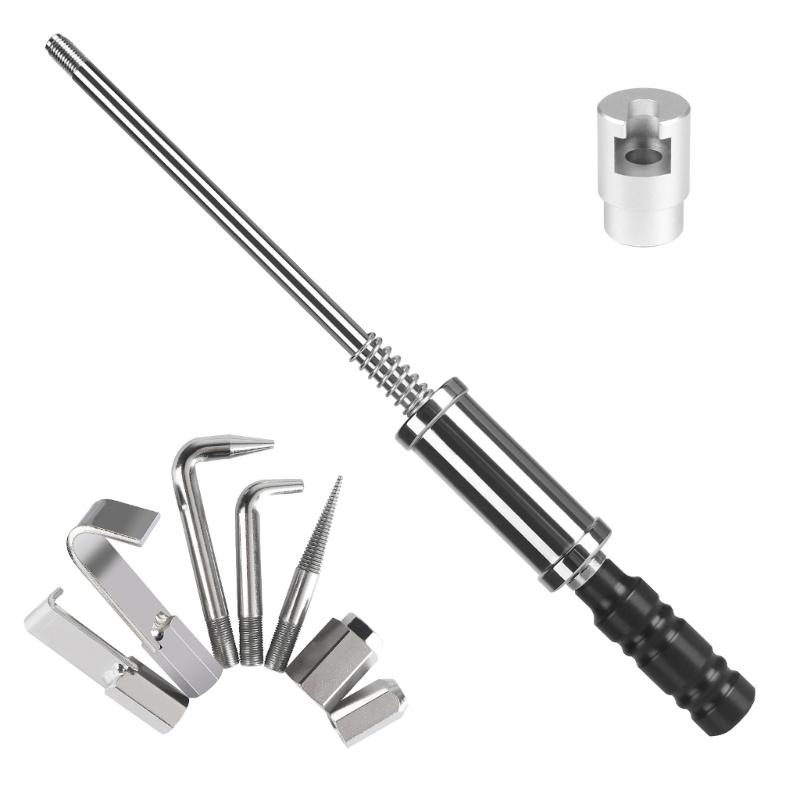 Dents Repair Tool Nonslip Hammer with Heads Tap Down Tool Paint Dents Removal Kit Tap Down Hammer