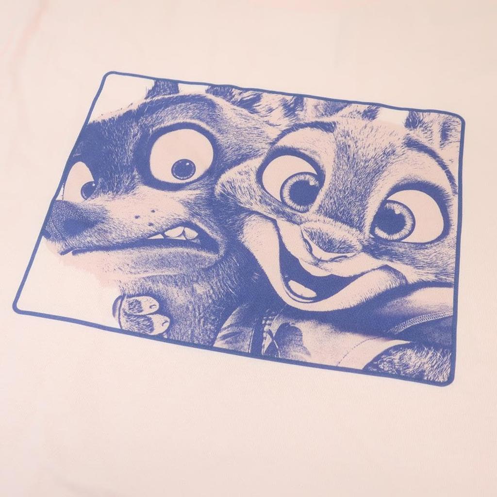 Small Planet Disney Zootopia T-Shirt, Combination, XL Size