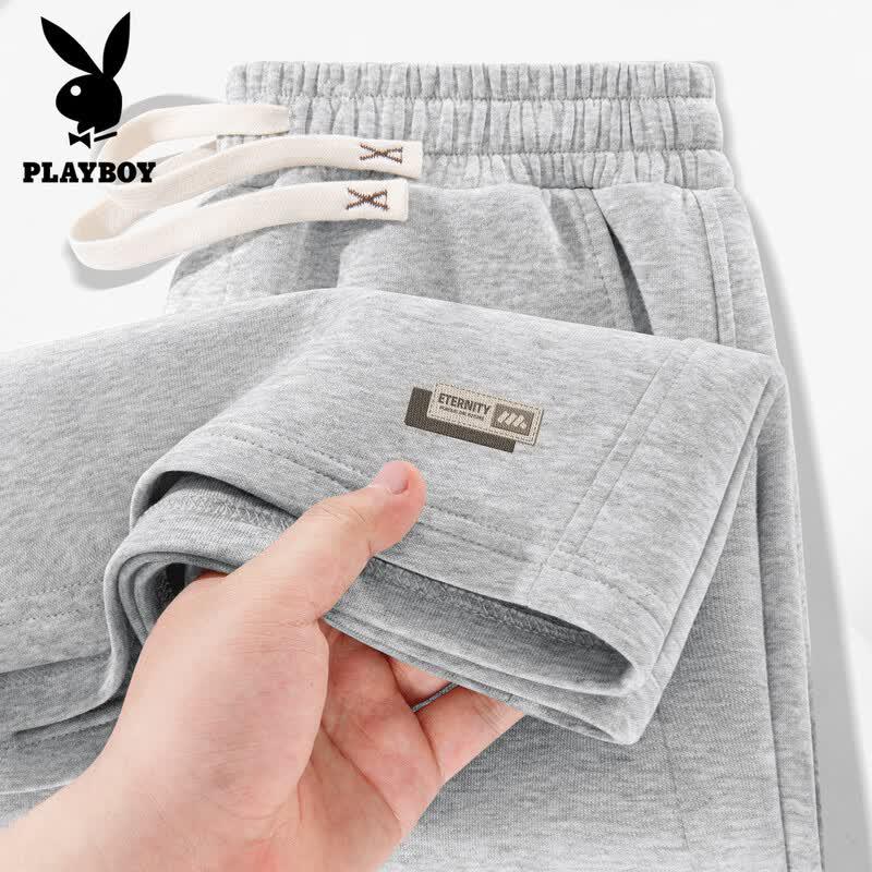 PLAYBOY Men s Summer Sports Shorts with Geometric Print 2XL