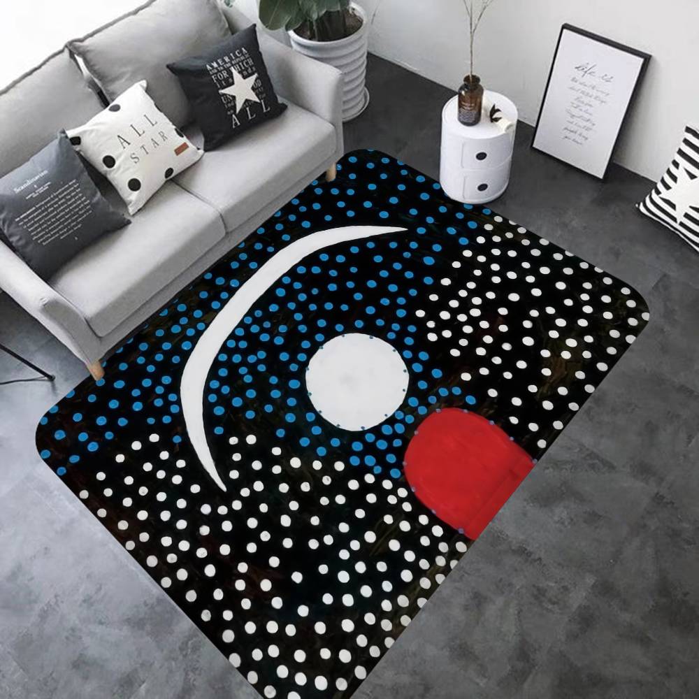 Australian Aboriginal Art Door Mat Washable Non-Slip Living Room Sofa Chairs Area Mat Kitchen Doormat Area Rug