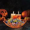 Halloween Spider Web Dessert Basket Halloween Party Decor 2025 Candy Bowl Haunted House Trick or Treat Party Supplies Snack Tray