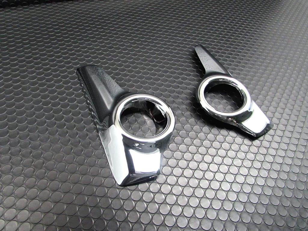 BRIGHTZ Chrome Fog Light Covers for EK Space Custom B11A B11 11 EK Space Custom EK Space Custom EK Space Custom EK Space Custom EK Space Custom EK