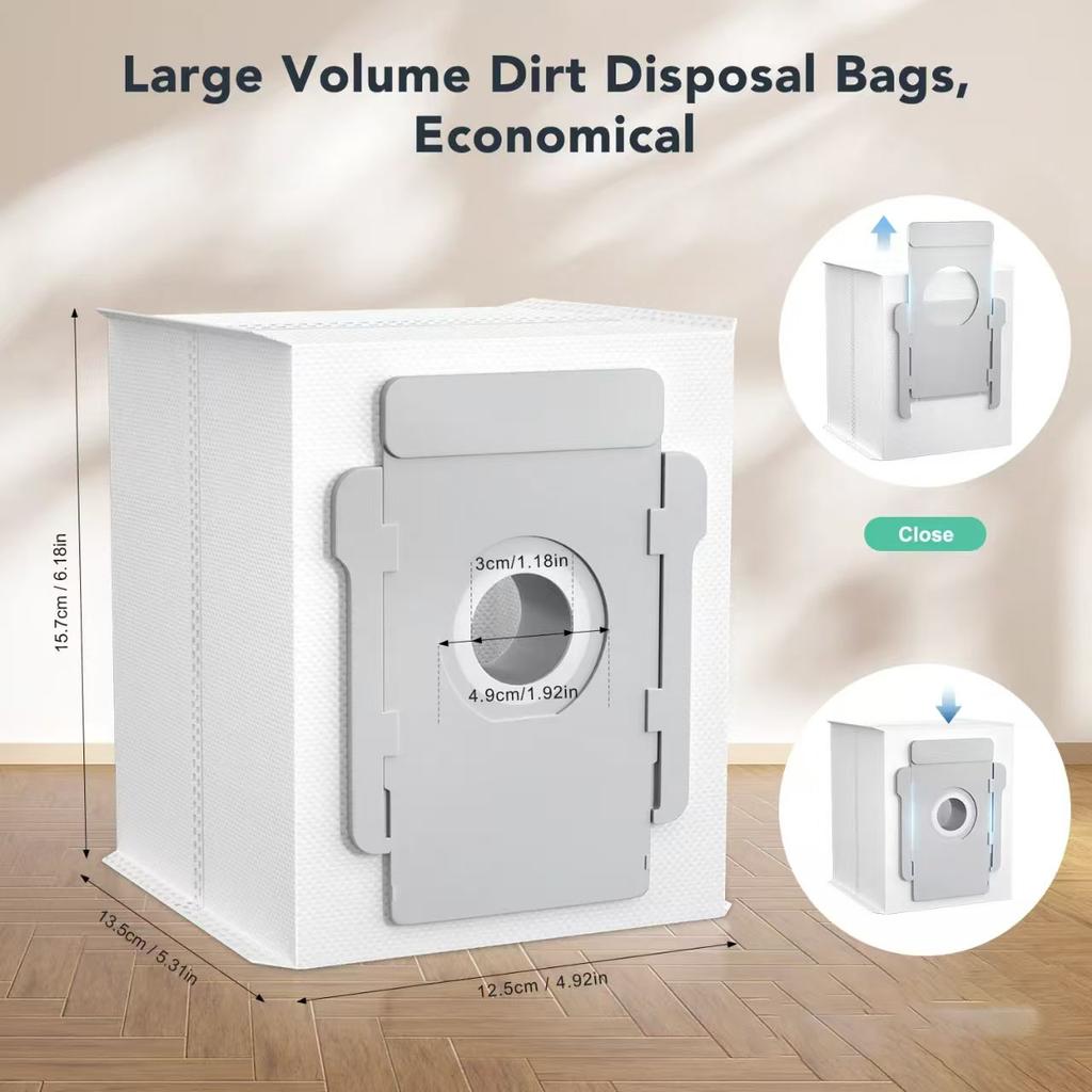 For Dust Bags Spare Parts For iRobot Roomba I1+ I3+ I4+ I5+ I6+ I7+ I8+ S9+ Combo J7+ Combo I8+ Robot Vacuum Cleaner Replacement
