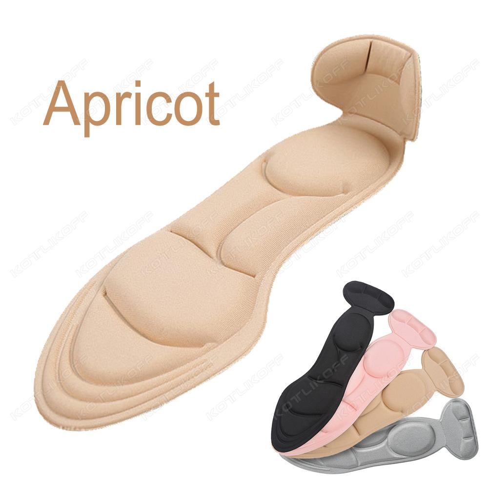 

1 Pair Memory Foam Insoles For Women s High-Heels Anti-slip Cutable Breathable Deodorize Heel Protection Pads 1 Pair