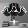 Umbrelă LED pentru Mașină cu Pliere Automată, Rezistentă la Vânt, Protecție Solară pentru BMW M Power M3 X1 X3 X5 E36 E39 E46 E60 E90 F10 F20 F30 G20 G30