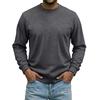 Men's Color Neck Sweatshirt Long Sleeve Casual Pullover