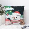 Cartoon Cute Bubu Dudu Christmas Pillowcase Printed Polyester Cushion Cover Decorative Throw Pillow Case Cover Home Square 45X45