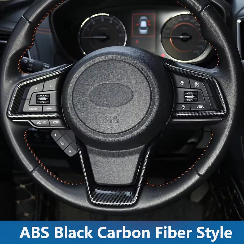 

Чехол на руль из углеродного волокна для Subaru Outback XV Impreza Leagacy 2018-24 для Forester 2019 2020 2021 2022 2025 2024 For 19-24 Forester