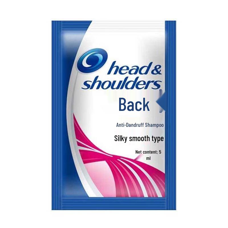 Head & Shoulders Smooth & Silky Anti-Dandruff Shampoo 5ml x 500 Sachets Travel Pack