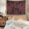 Bandana Pattern Printed Colorful Tapestry Wall Hanging Bohemian Wall Tapestries Mandala Wall Art Decor