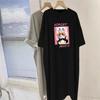 Pure Cotton Comfortable Fit Dress Womens Summer Long Lazy T-shirt Skirt Updated Knee Skirt Leisure Long Dress