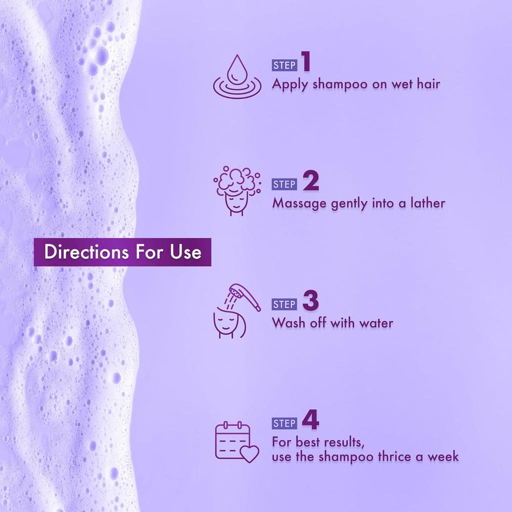 Dabur Vatika Rosemary & Seaweed Shampoo 640Ml | Anti-Hairfall, Strengthening, Nourishing Formula For Thicker Fuller Hair, No Sulphates Or Parabens