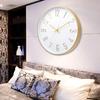 8-inch 20CM Silent Wall Clock Creative Fashion Home Living Room 3D Digital Simple Clock