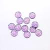 12MM Resin Flat Round AB Finish Cabochons Druzy Charms Flatback Colored Druzy Resin Cabochon Jewelry Making Supplier
