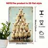 Vintage Sheep Metal Poster, Wall Art Decor for Living Room