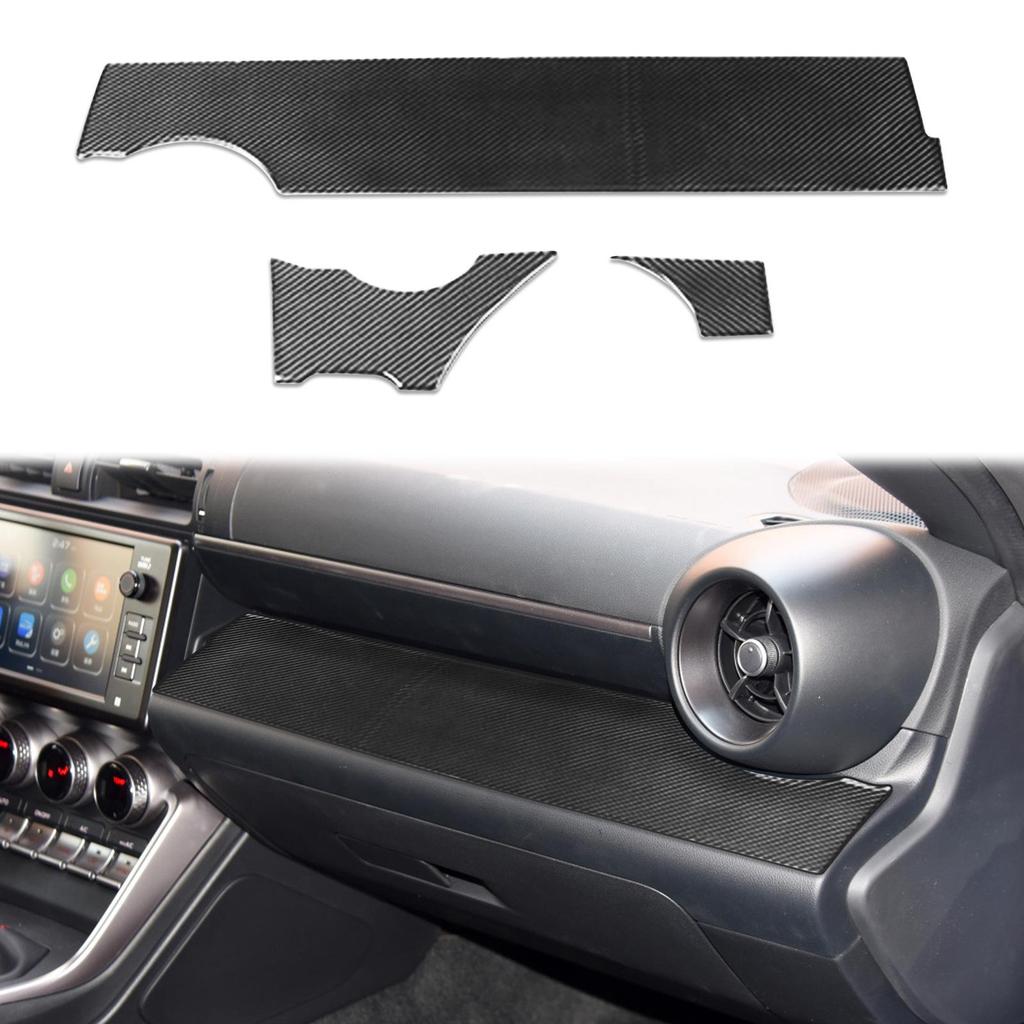 Carbon Fiber Interior Parts for Toyota 86 & Subaru BRZ ('22-'25) - Center Console, Gear Shift, Steering Wheel