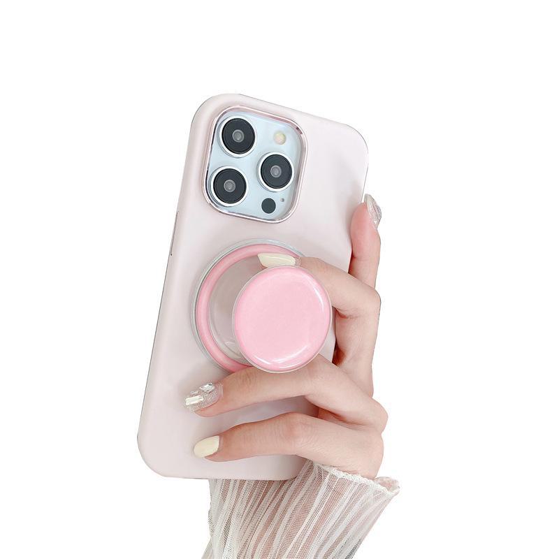 Transparenter magnetischer Airbag-Telefonständer Macaron mit druckbarem Logo