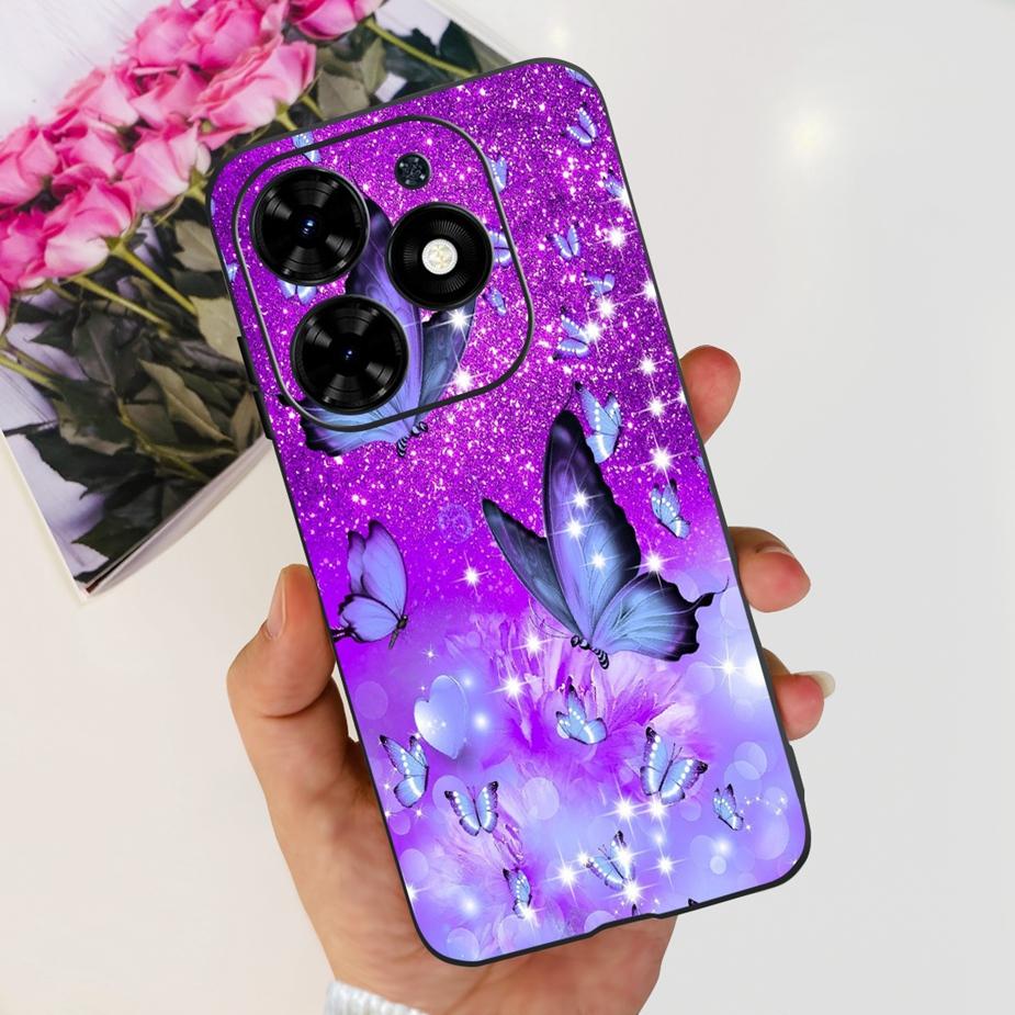 

For Infinix Smart 8 Case X6525 Luxury Popular Painted Cover Matte Phone Case For Infinix Smart 8 Smart8 Soft Fundas 6.6 Bumper Infinix Smart 8
