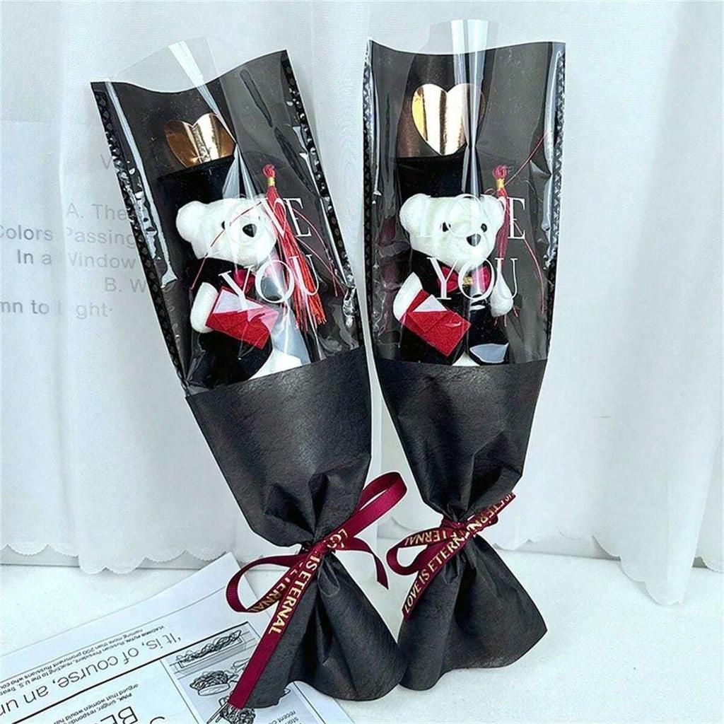 1pc Graduation Season Cartoon Bouquet Bear Teacher's Day Gift Dr. Bear