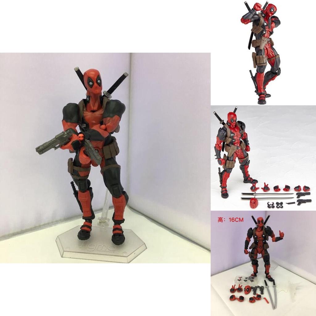 Collectible 6" Hot Marvel Deadpool Action Figure Premium Joints And Details