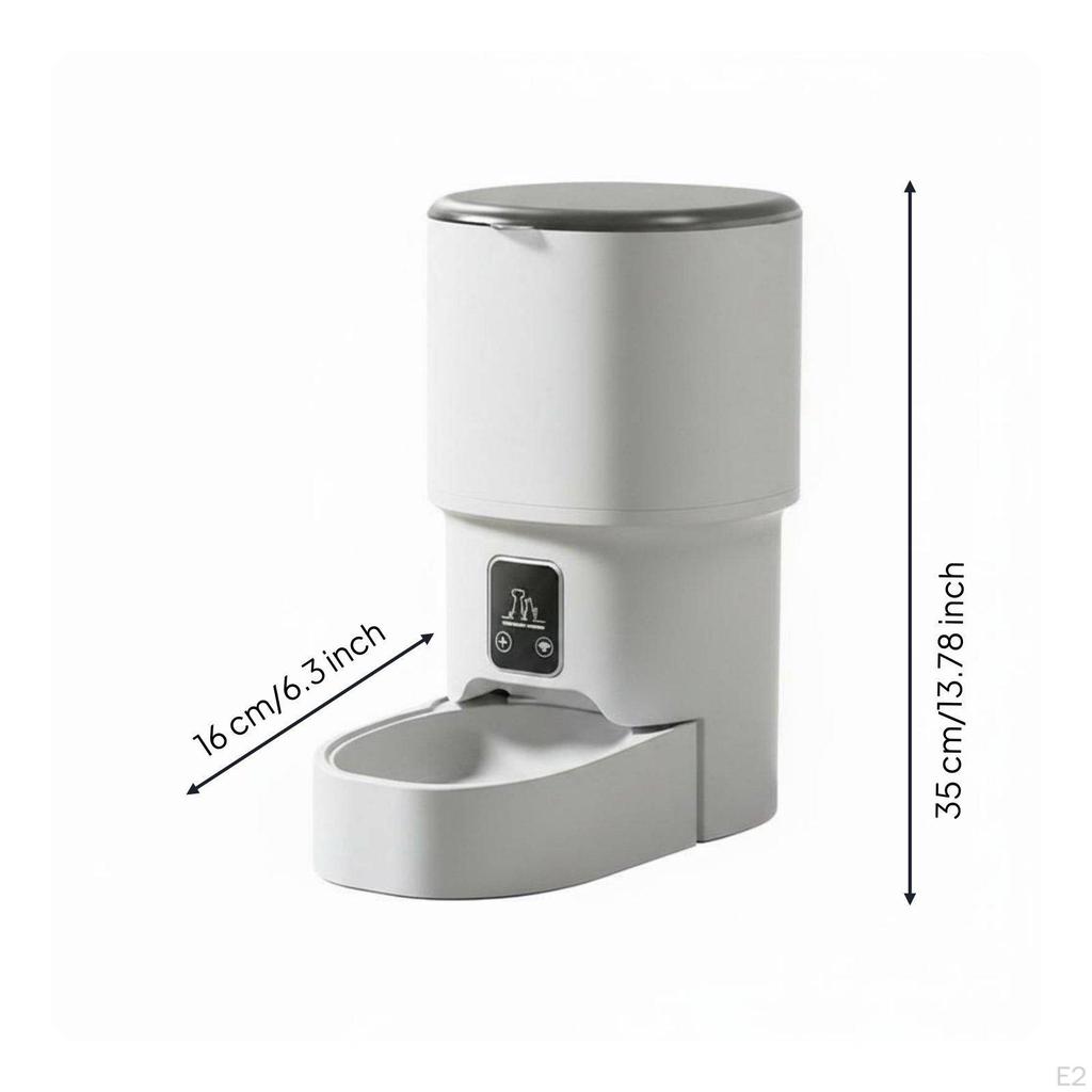 App Controlled Pet Feeder Feeding Timed Easy Hygienic Feline Food
